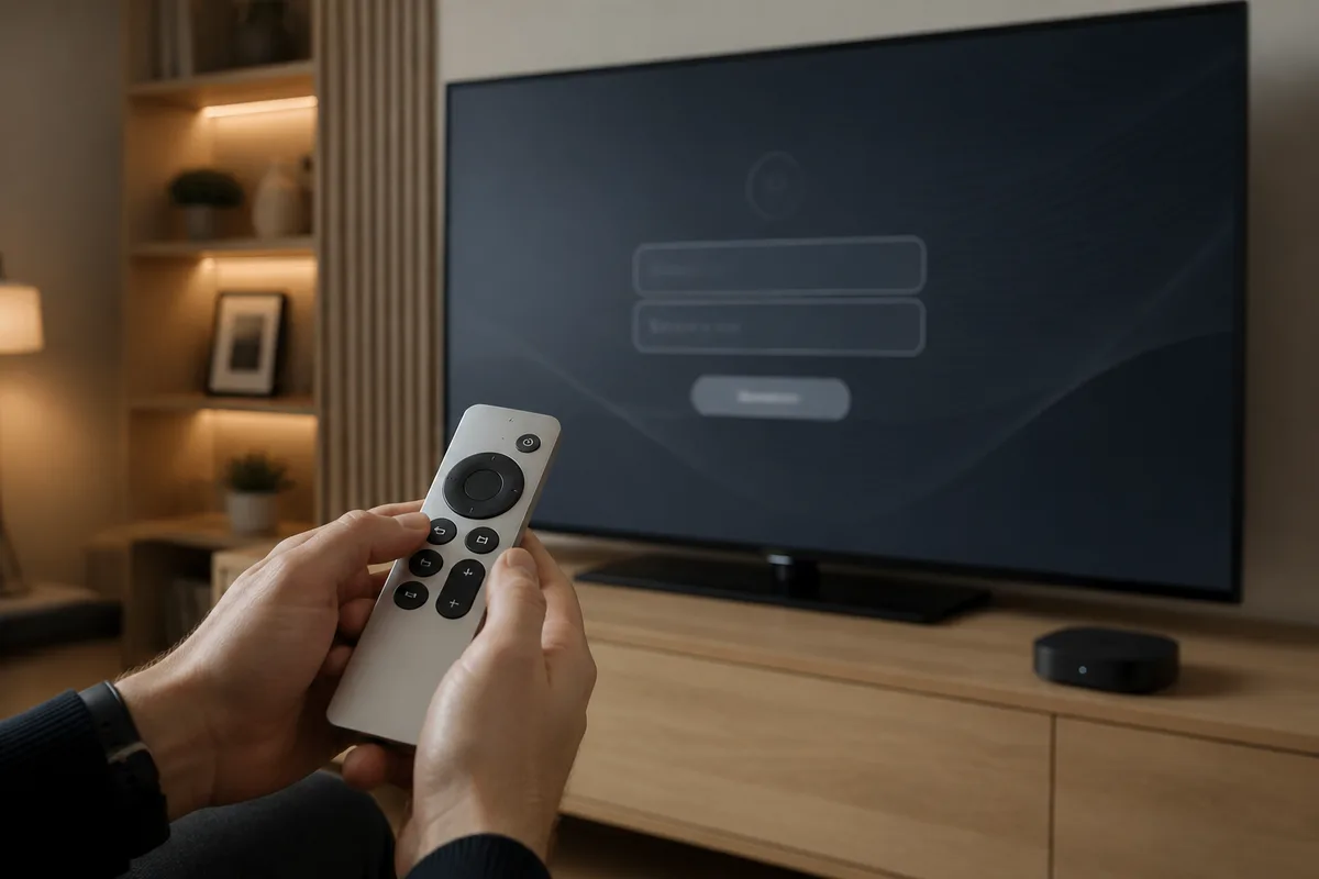 Apple TV IPTV alkalmazás beállítása – IPTV Smarters Pro és csatornalista tvOS-en